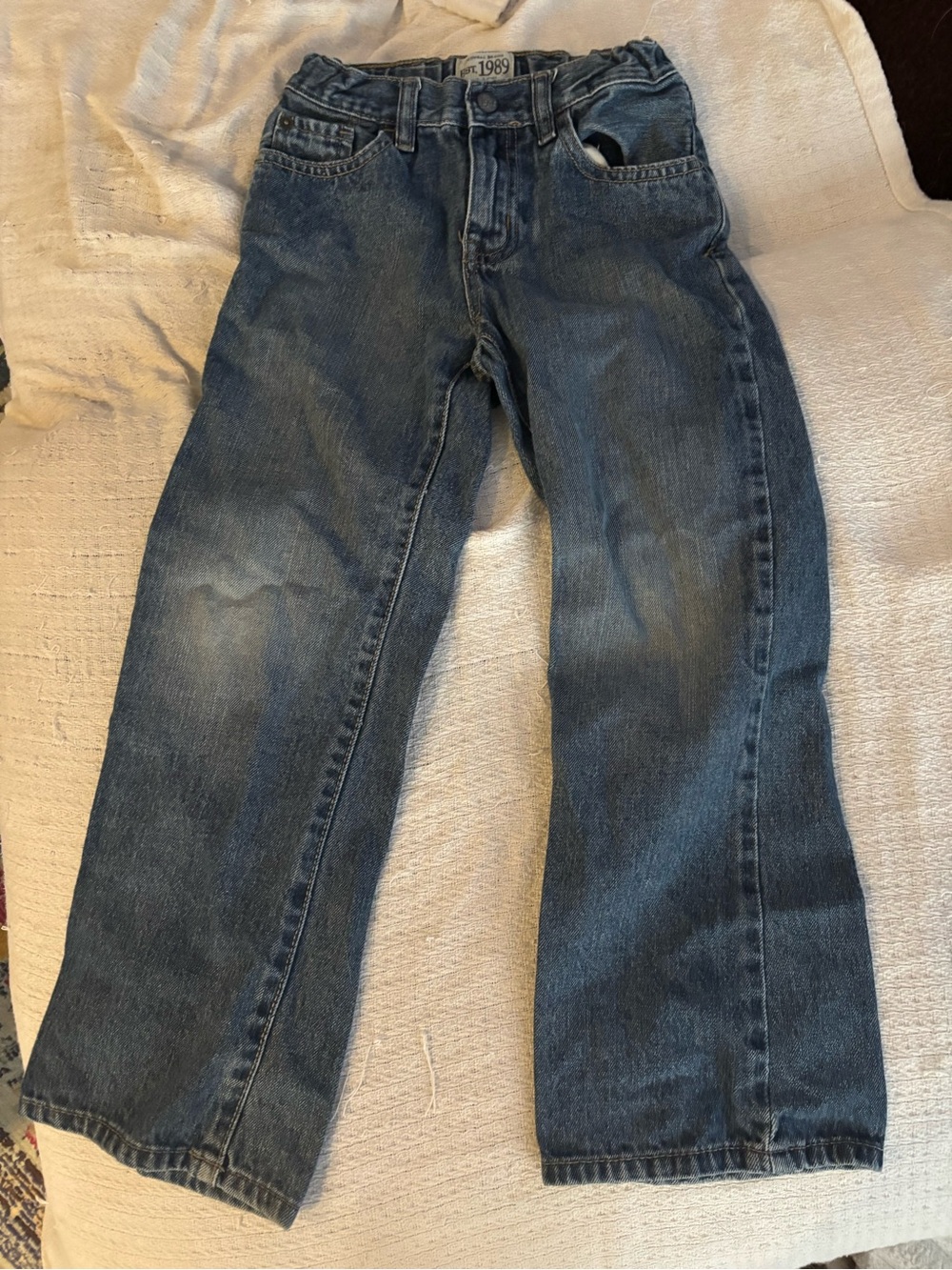 The Children's Place Blue Kids Bootcut Jeans size 7